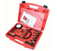 QOWIRUT Engine timing tool kit Diesel Engine Cylinder Compression Test Tool Adapter Kit Compatible With Golf For Passat 2010 2011 2012 2013 2014 2015 2016 2.0T