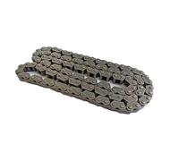 QOWIRUT Motorcycle Drive Chain Compatible With XL700V 2008-2010 For NV400 DCY For Shadow Slasher 2000-2002 3 * 4 118L Link Motorcycle Silent Cam Camshaft Engine Timing Chain(Style-A)