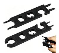 QOWUXHZ Pack of 2 MC4 Tool, MC4 Connector Opening Tool Made of PA Plastic, Compatible with All Standard MC4 Solar Plugs, for Photovoltaic Assembly and Maintenance