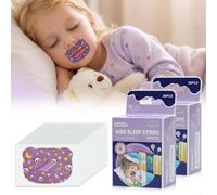 QOWUXHZ Pack of 60 Sleeping Mouth Plasters, Elastic Mouth Plasters with Soft Adhesive, for Peaceful Breathing Through the Nose When Sleeping and Relaxing