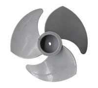 QOXEZY 180mm PVC Replacement Fan for Turbo Floor Fans, 3-Leaf D-Hole Design | Three-leaf D-shaped aperture design for ensures a secure, low-vibration fit for efficient airflow in large rooms.