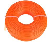 QOXEZY 2.4 mm x 50 for M Round Nylon Line Cord for Brushcutter Trimmer, Compatible with for STIHL Models, for Orange