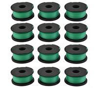 QOXEZY 3/6/9/12Pcs Spool & Line for Black & Decker GL7033 GL8033 GL9035 Grass Trimmer A6482, String Trimmer Replacement Spool with Line Spare Part