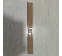 QOXEZY 30cm Stainless Steel Ruler with Non Slip Cork Backing | The non-slip cork backing sliding on worktops to steady measurements and protect your area.