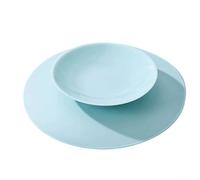 QOXEZY 316 Stainless Steel Double Layer Bowl, Engineered For Soup Cereal And Main Course Portion Control, Double Layer Insulation, For Home Use(blue)