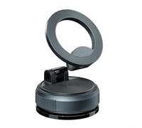 QOXEZY 360 Degree Rotating Magnetic Holder for Cars Easy to Use and Stable on Rough Roads (Black)