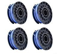 QOXEZY 4pcs Strimmer Spool & Line for RYOBI RAC109 RLT5030S RLT4025 Electric Trimmer Grass Trimmer,Double Autofeed Spools Replacement Trimmer Refills