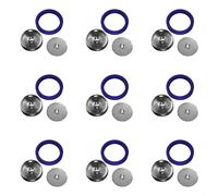 QOXEZY 58mm Stainless Steel Shower Screen Kit for Consistent Espresso Extraction, Long Term Use, for Breville for sage Oracle Dual Boiler Espresso Machines(27)