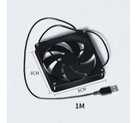 QOXEZY 80mm USB Router Cooling Fan DC 5V Quiet Computer Ventilator | This quiet 80mm USB fan provides efficient cooling routers and network devices to overheating.