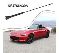 QOXEZY Antenna Rod for Mazda Miata 2006-2013 - Direct Fit Replacement Compatible with NF4766A30A, 40cm Black ABS Construction for Durable Outdoor Performance