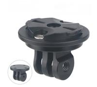 QOXEZY Bicycle Action Camera Mount Computer Male Female Adapter | This lightweight aluminium adapter mounts your action camera beneath the computer to keep your cockpit tidy.