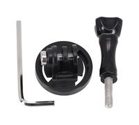 QOXEZY Bicycle Computer Adapter Mount Camera Holder | This ABS mount adapter allows secure attachment of action cameras or front lamps under your cycle computer.