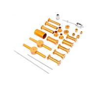 QOXEZY Bicycle Wheel Bearing Press Set 25 Piece Aluminium Hub Kit | This 25-piece press set enables precise bearing installation and removal whilst minimising hub damage.