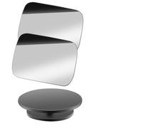 QOXEZY Blind Spot Mirror Assembly for Vehicle Exterior - Silver HD Glass Wide-Angle Rearview Mirror, No Frame Design, Compatible with Front/Rear/Side, 2PCS