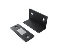 QOXEZY Cabinet Door Latch and Stopper with Invisible for Ideal for Home with Magnetic and Cabinet Size 38 * 25 * 17mm Reliable functionality in Your(Black)