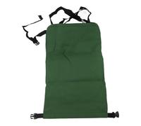QOXEZY Canvas Fruit Picking Bag Harvest Garden Apron Green | Gather fresh produce easily with this canvas harvest apron featuring adjustable shoulder straps and waist belt.