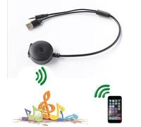 QOXEZY Car 4.0 Audio 3.5mm AUX USB Music Adapter Cable for BMW for MINI for Cooper, Bluetooth 4.0 Wireless Streaming with Noise Cancellation, 39cm Cable