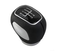 QOXEZY Car Shift Knob 56 Speed for Chevrolet for Cruze 2009 2015 and for Mitsubishi for Outlander 2006 Made of ABS Plastic and Leather for Manual Gear Shifts(A)