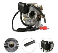 QOXEZY Carburetor for 50cc 60cc Scooter - 19mm Intake Zinc Alloy Fit for GY6 139QMB Moped 49cc 80cc Compatible with SUNL ATM ALIAN APOLLO COOLSTER ROKETA