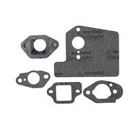 QOXEZY Carburetor Gasket Kit,Air Guide Gasket+Carburetor Insulator Muffler Gasket for Honda for GCV160 GCV190 GSV190 Engine Lawn Mowers Replacement Parts