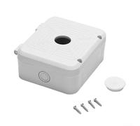 QOXEZY CCTV Camera Waterproof Junction Box Equipped with Cable Management for Outdoor Protection and Simple Installation