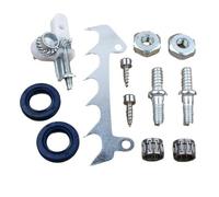 QOXEZY Chainsaw Bumper Spike Felling Dog Kit with Chain Adjuster Screw and Guide Bar Studs Nuts for Stihl MS170 MS180 021 M5 017 023 Models, 9638 003 1581 Replacement