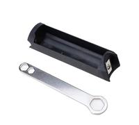 QOXEZY Compact Hidden Tool Box for Brompton A/C/P Line Bikes - 140 mm × 35 mm Frame-Integrated Storage Bag with Wrench, Spare Tube & Patch Compatibility (A)