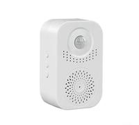 QOXEZY Compact Motion Detector Doorbell USB or for battery Compact Motion(Battery-powered)