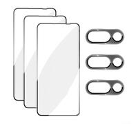 QOXEZY Complete Protection Kit Tempered Glass Screen Protector and 3 Protective Camera Lens Covers for Nothing Phone (3a)/(3a) Pro (3a)