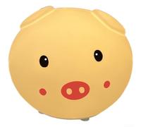 QOXEZY Cute Silicone Animal Night Light with Clap Activation and 7 Color Changing LED Modes Soft Touch Sensor for Baby Nursery Kids Room Bedtime Yellow(G)