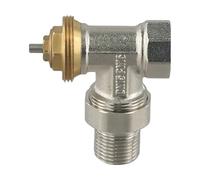 QOXEZY DN15 Brass Temperature Control Valve Self-regulating Control with 1Pc and Dn15 optimizing Energy Usage efficiently Operation by regulating Room Temperature Effectively(DN15)
