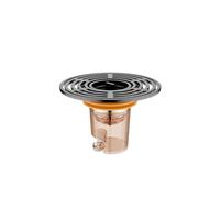 QOXEZY drain filter quality drain filter bathroom deodorizing for IDEAL for Bathroom and Home with Floor and crafted from Plastic this screen is remove (B 1pc)