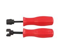 QOXEZY Drum Brake Spring Compressor Tool Washer Repair Installation 2pc | This tool simplifies the removal and installation of rear wheel brake springs and washers safer maintenance.