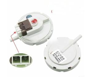 QOXEZY Electronic Pressure Valve KPS59C for Washing Machine Water Level Sensor DC 5V Operation Low Power Consumption Two-Prong Connector Fit Various Models White