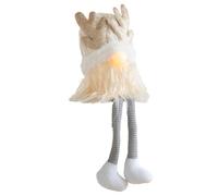 QOXEZY Faceless Santa Woollen Dolls Christmas Ornaments