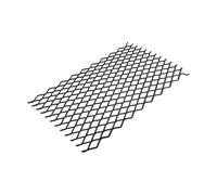 QOXEZY Fireplace Ash Retainer Mesh Steel Grate Black Coal Holder | This steel mesh retainer keeps burning wood and coal securely on the grate to maintain a steady, warm fire.