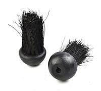 QOXEZY Fireside Companion Brush Head,Replacement Round Hearth Fireplace Fire Brush Head Refills