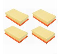 QOXEZY Flat Pleated Filter, for Hilti VC 20 U VC 40 UM (LF 4), Wet Dry Vacuum Cleaner Flat Filters Lamellar Filters Replacemet(4pcs)