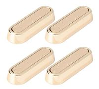 QOXEZY Foldable Wall Hooks for Hanging, 4 Pack Zinc Alloy Mountable Hooks for Bathroom, Kitchen, Bedroom | Space-Saving Design with Screws & Anchors Included | Compatible with Tile, Glass, Wood, Me