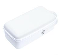 QOXEZY for Switch2 Carrying Case Featuring Built in Stand and Convenient Accessory Storage Solutions (White )