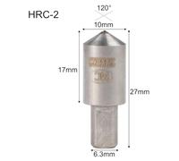 QOXEZY Hardness Tester Indenter Spherical Steel Ball 120° 27mm WC Cone | Manufactured using metallurgical brazing on a stainless steel substrate, this indenter withstands rigorous hardness testing c