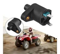 QOXEZY Ignition Coil for GY6 Engine Motorcycles and Scooters Compatible with 50cc 125cc 150cc 250cc Mopeds and TRX300 - Black Plastic 12V