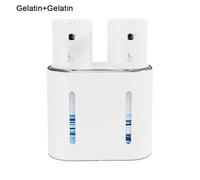 QOXEZY induction double head soap dispenser foam machine for IDEAL for Kitchen and Bathroom with Automatic and Induction size 156 * 104 * 202mm enhancing user experience (C)