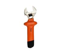 QOXEZY Insulated Adjustable Wrench 1000V VDE Chrome Vanadium Spanner | This VDE certified insulated spanner offers reliable protection up to 1000V for safe live electrical work.