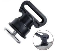 QOXEZY Kayak Accessories Slide Rail Lifting for RING - Nylon Hitch for RING for Canoe & Rafting Gear Tracks, Fits YakAttack GearTrac and Most Factory-Installed Tracks