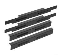 QOXEZY Magnetic Wind Screens Wind Guards for Blackstone 36 Inch Griddle, Griddle Accessories, Protect Flame Hold Heat, Compatible with Rear Grease Cup, Hood and Side Shelf, Black