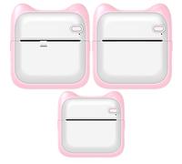 QOXEZY Mini Bluetooth Labelling Device Handheld Pocket Printer Mini Thermal Printer for Mobile Phone Portable Bluetooth Sticker Printer, Compatible with Smartphone and Tablet for Home Office School