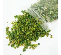 QOXEZY Model Train Landscape Leaves - Artificial Green Foliage for Railroad Scenery and Wargaming Terrain 28mm Scale 33ml Pack