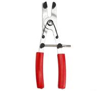 QOXEZY Piston Puller for Motorcycle Brakes Robust Steel Caliper Press Tool Single Twin for quad Compatible Mechanic Kit Red 32x13x2.5cm