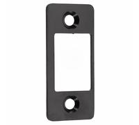 QOXEZY Plate Lock Tongue Buckle Plate Stainless Steel with Guide and Crafted from Stainless Steel Reliable and for DurableCrafted with Materials(1PCS-Black)